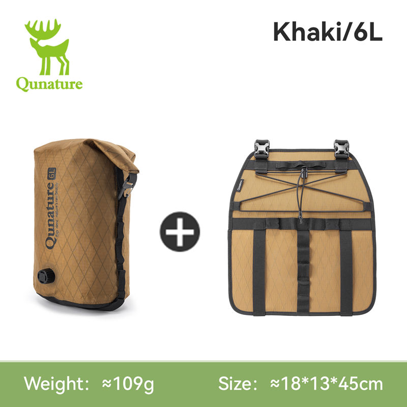 Qunature 6/12L Bikepacking Bag - Cycling Gear Travel Bag ulasan dan harga