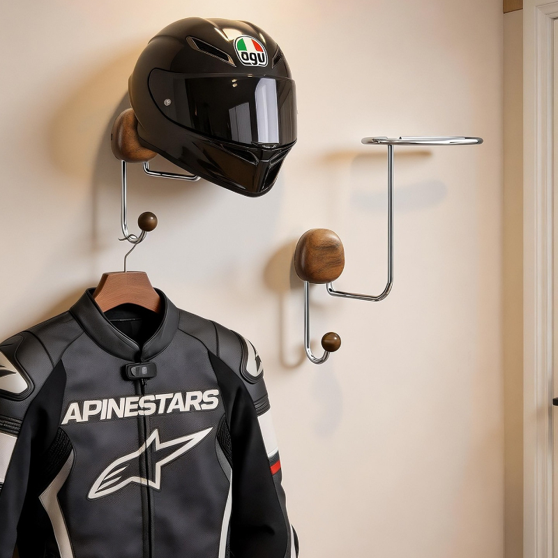 Wall Mount Helmet Storage Rack - Cycling Gear Wall Storage ulasan dan harga