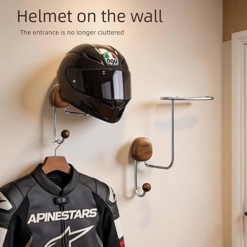 Wall Mount Helmet Storage Rack - Cycling Gear Wall Storage ulasan dan harga