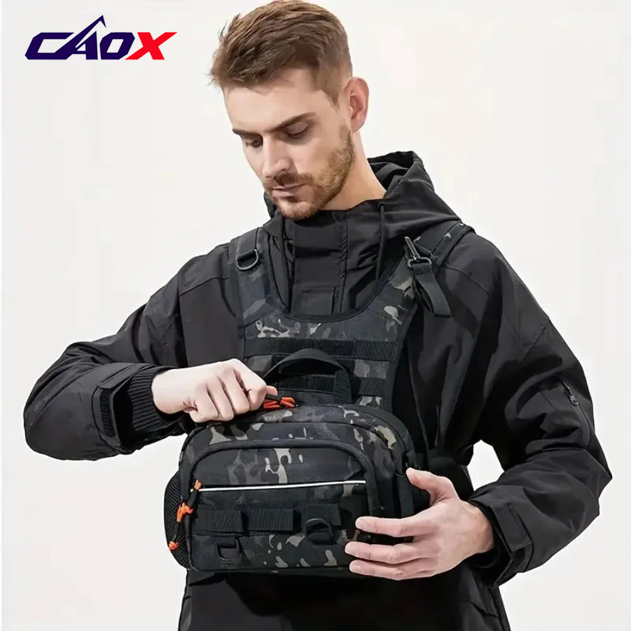 Fishing Lure Front Chest Vest  - Cycling Gear Duffle ulasan dan harga