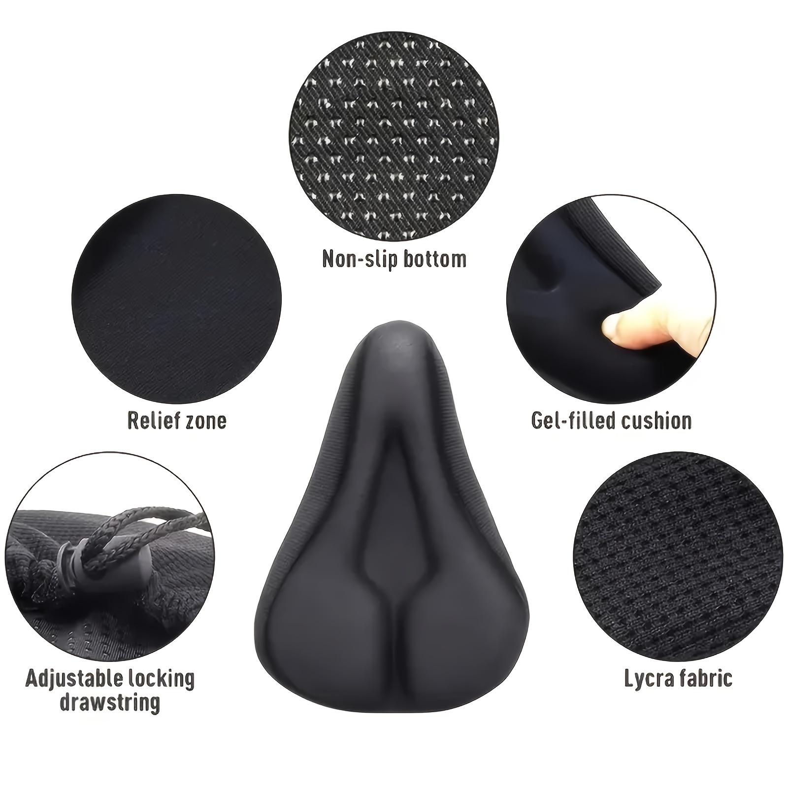 Sponge-Padded Bike Seat Cover  - Cycling Gear Indoor ulasan dan harga