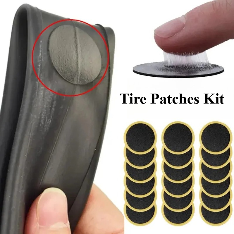 Glue-free Bicycle Tire Patches - Bicycle Repair Kit ulasan dan harga